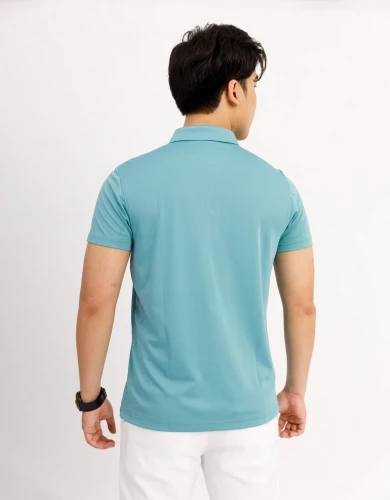 Áo polo nam màu xanh ngọc 3002M