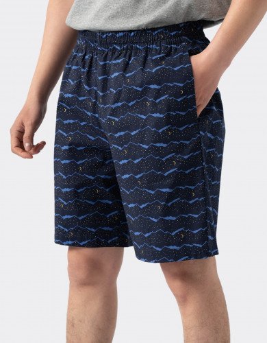 quần short nam hình bầu trời